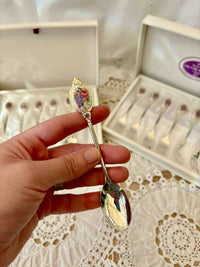 Royal County Meadow Silver-Plated Collection | Pastry Forks and Spoons sets