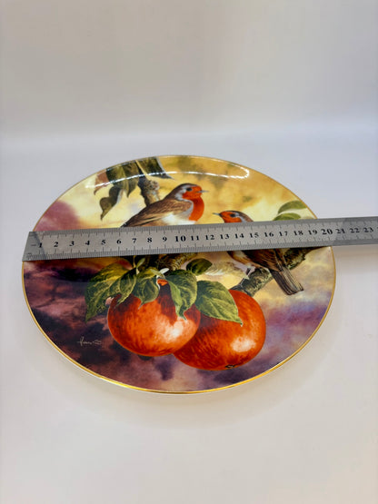Wedgwood Robins and Russets Collectors Plate Vintage Porcelain