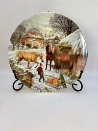 Wedgwood 1996 Christmas Companions limited edition collectors plate