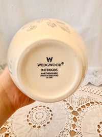 Wedgwood Bluebell bone china vase vintage English collectible design