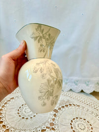 Wedgwood Bluebell bone china vase vintage English collectible design