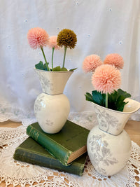 Wedgwood Bluebell bone china vase vintage English collectible design