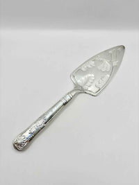 Vintage Silver Plate Cake Slice Server by Mayell Queen Anne England
