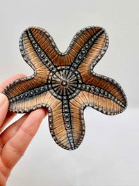 Vintage Pair of Collectible Wade Starfish Porcelain Trinket Dishes