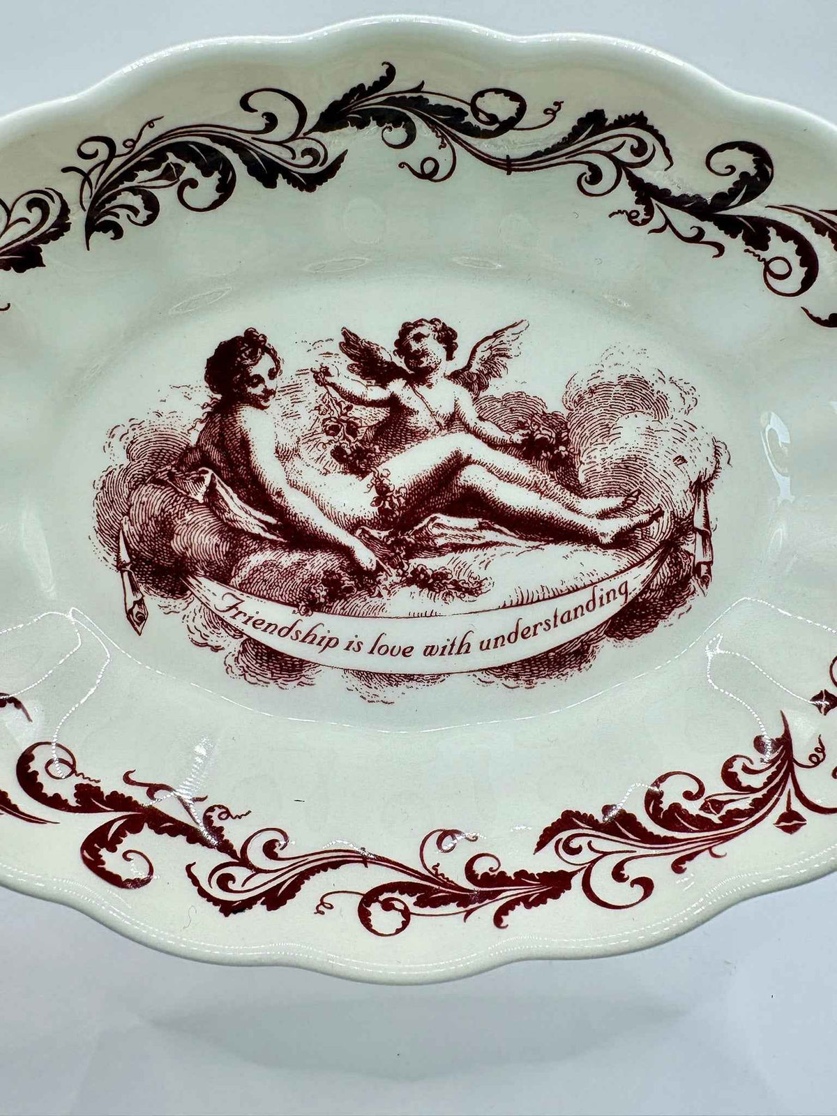 Spode Vintage Mementos Ceramic Trinket or Soap Dish England