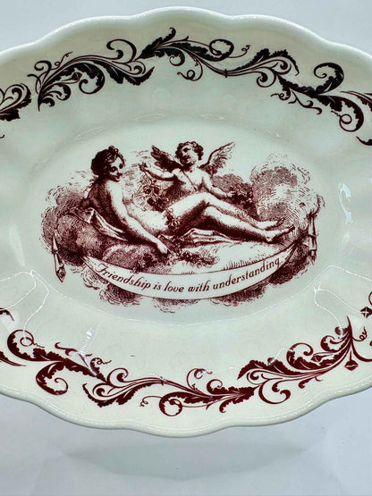 Spode Vintage Mementos Ceramic Trinket or Soap Dish England