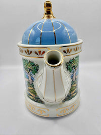 Sadler Sporting Scenes 18th Century Fishing Vintage Teapot