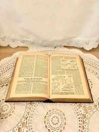 Antique Household Guide Book 1930s | The Home-Lovers Encyclopedia