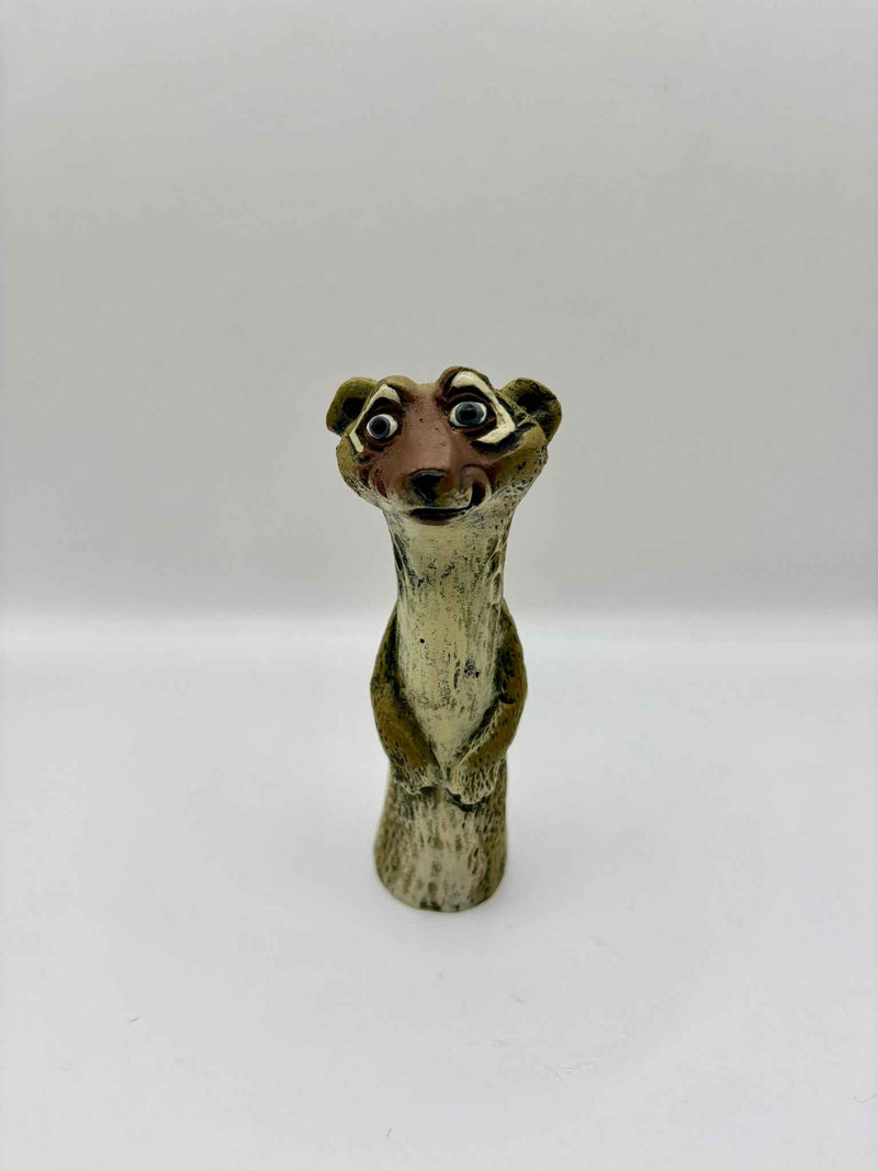 Vintage Van Der Wiyst Stoneware Meerkat Figurine 1990s Collectible