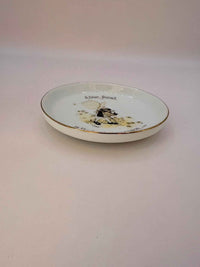 Vintage Holly Hobbie Porcelain Tea Bag Holder Dish 1973 Collectible