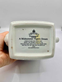 Vintage Sadler William Shakespeare A Midsummer Nights' Dream Teapot Collectible