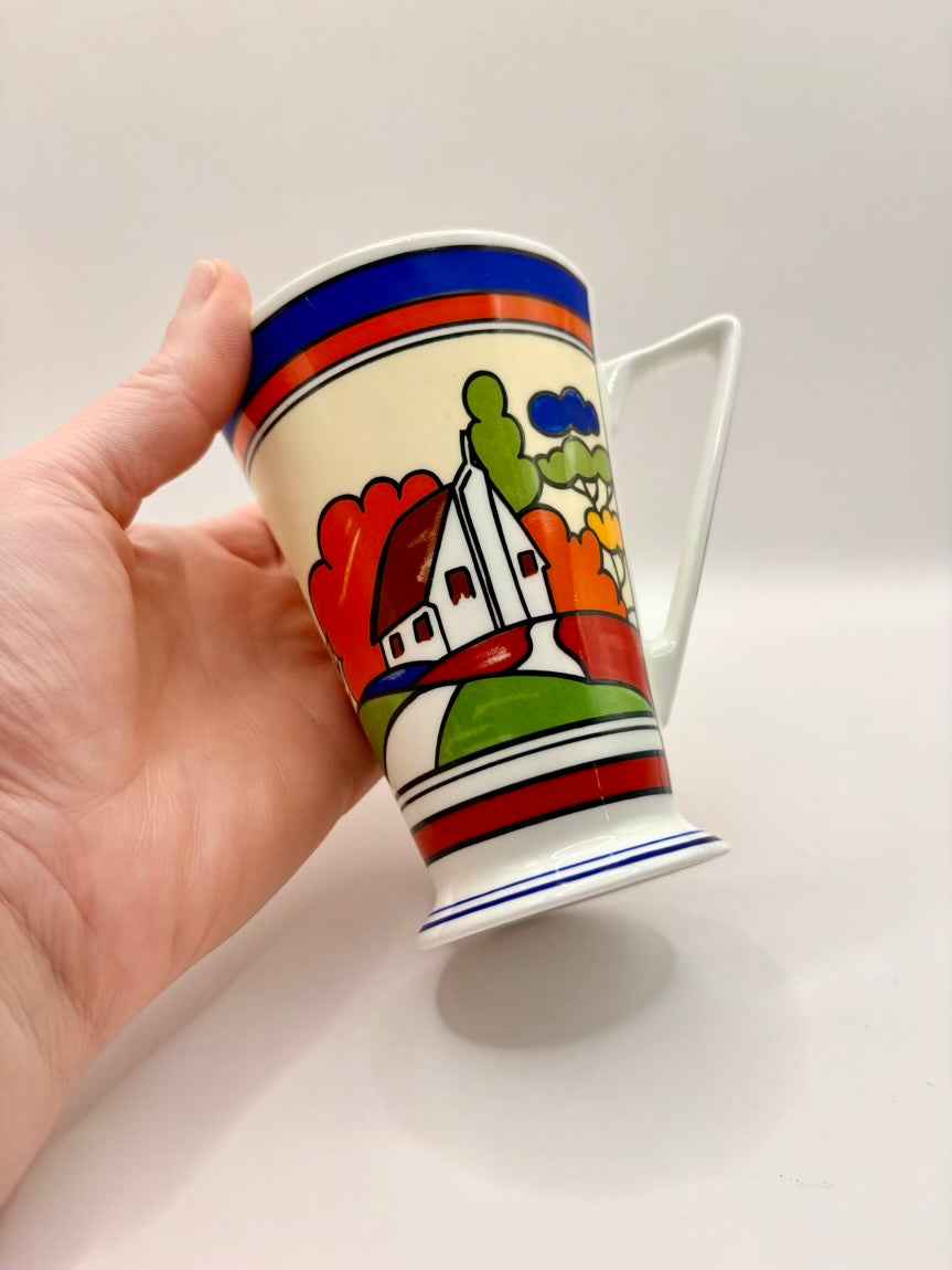 Pair of Art Deco Style Wren Bone China Mugs – Home Sweet Home Design