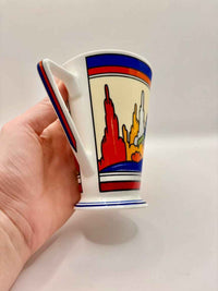 Pair of Art Deco Style Wren Bone China Mugs – Home Sweet Home Design