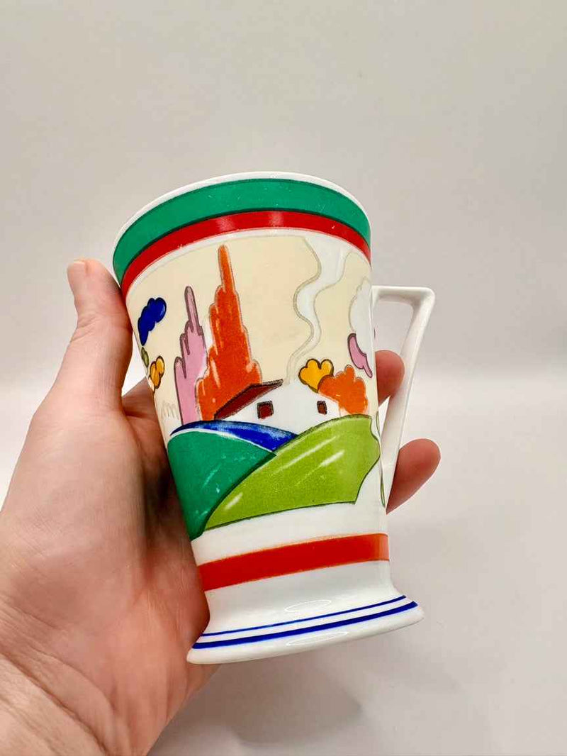 Pair of Art Deco Style Wren Bone China Mugs – Home Sweet Home Design