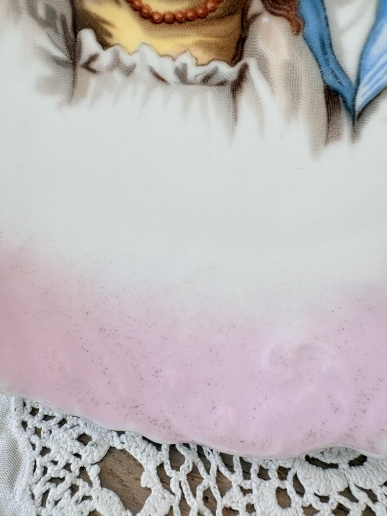 Close-up of a textured fabric surface with a blurred background