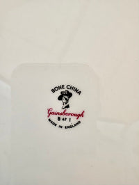 Gainsborough bone china logo on a white background