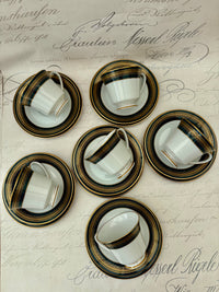 Vintage Noritake Coventry Legacy green tea set 18-piece