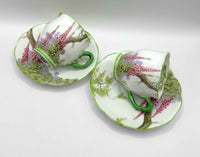 Rare Vintage Tea Set 2 Cups With 2 Sauces | Royal Albert