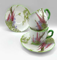 Rare Vintage Tea Set 2 Cups With 2 Sauces | Royal Albert