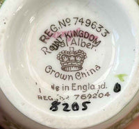 Rare Vintage Tea Set 2 Cups With 2 Sauces | Royal Albert