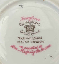 Rare Vintage Tea Set 2 Cups With 2 Sauces | Royal Albert