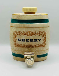 Sherry Dispenser Decanter Middle Century Royal Victoria Wade Pottery