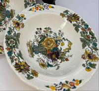 Vintage Mason's Set bowls | Patent Ironstone China