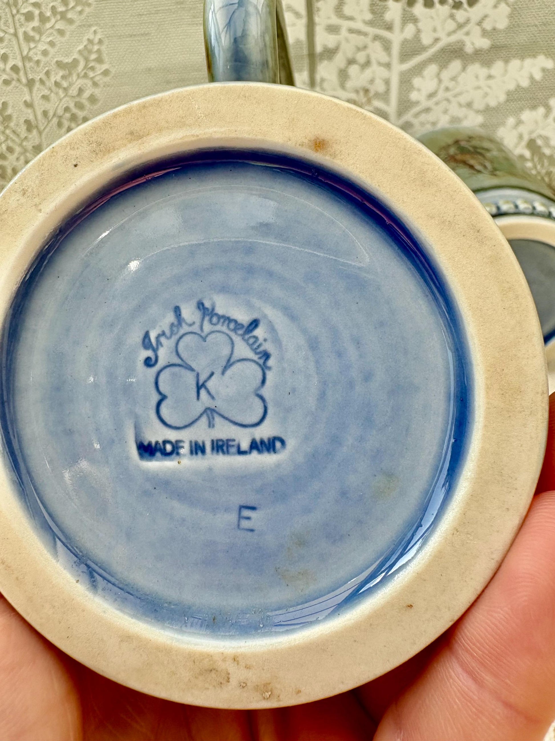 Vintage Porcelain Mug Made In Ireland6