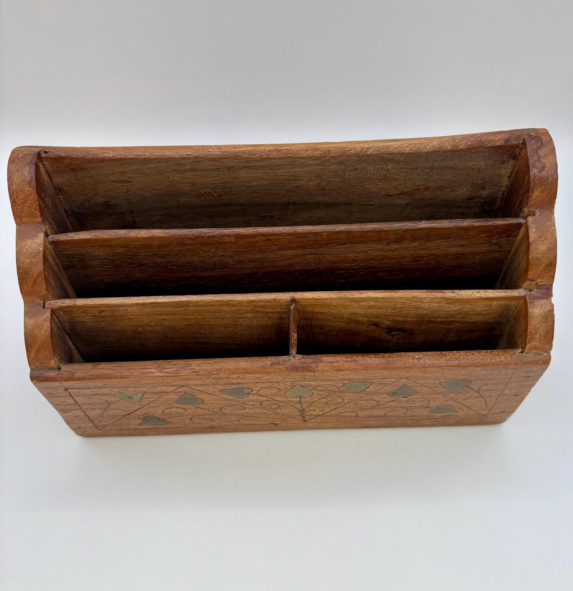 Vintage Wooden Letter Rack1