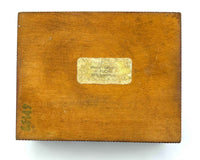 Vintage Wooden Trinket Box For Jewellery