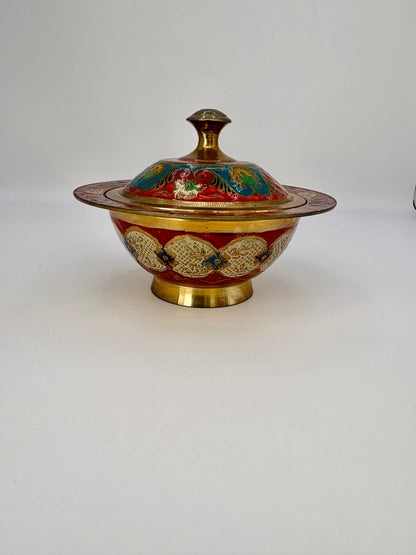 Vintage brass bowl 1