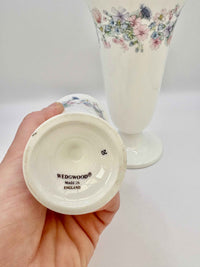 Wedgwood Flowers Vase | Vintage Porcelain Bone China | ANGELA pattern