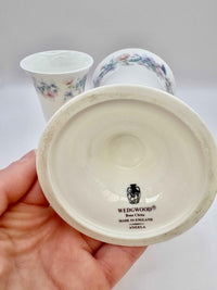 Wedgwood Flowers Vase | Vintage Porcelain Bone China | ANGELA pattern