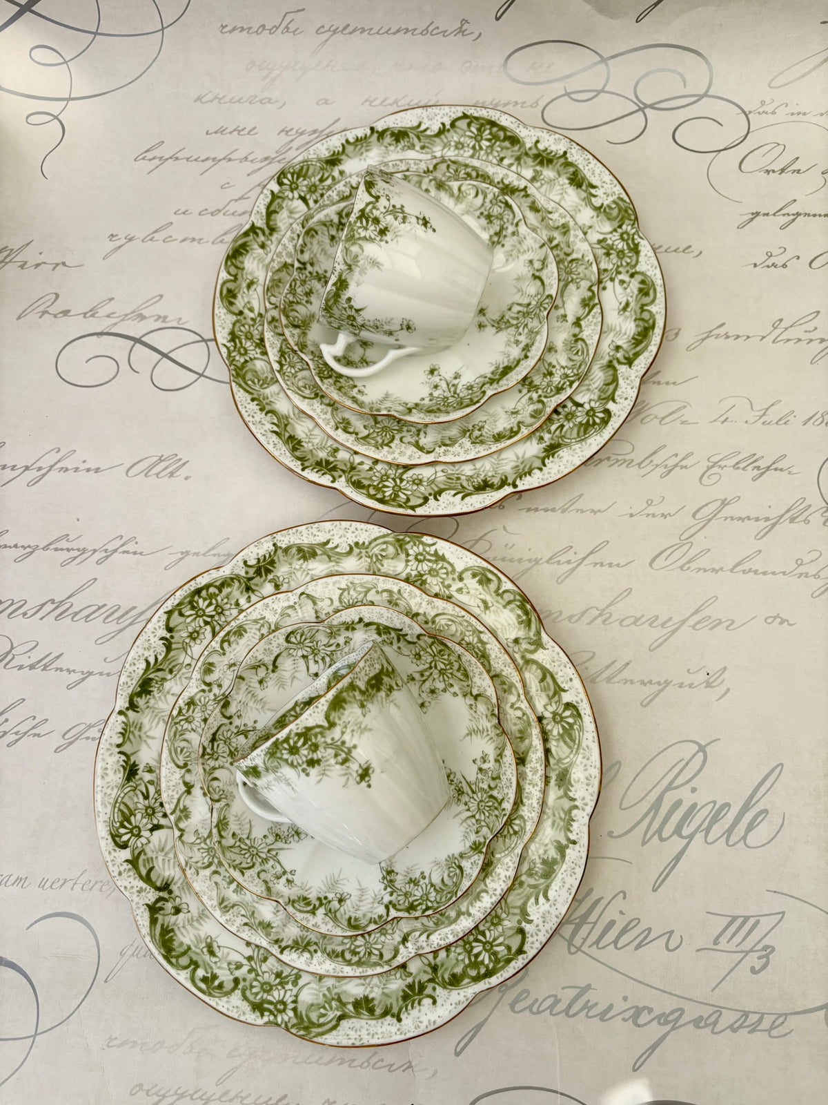 antique tea set 1