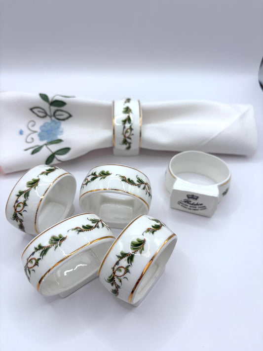 Set Of 6 Napkin Rings For Dining Table Decoration Or Special Occasions