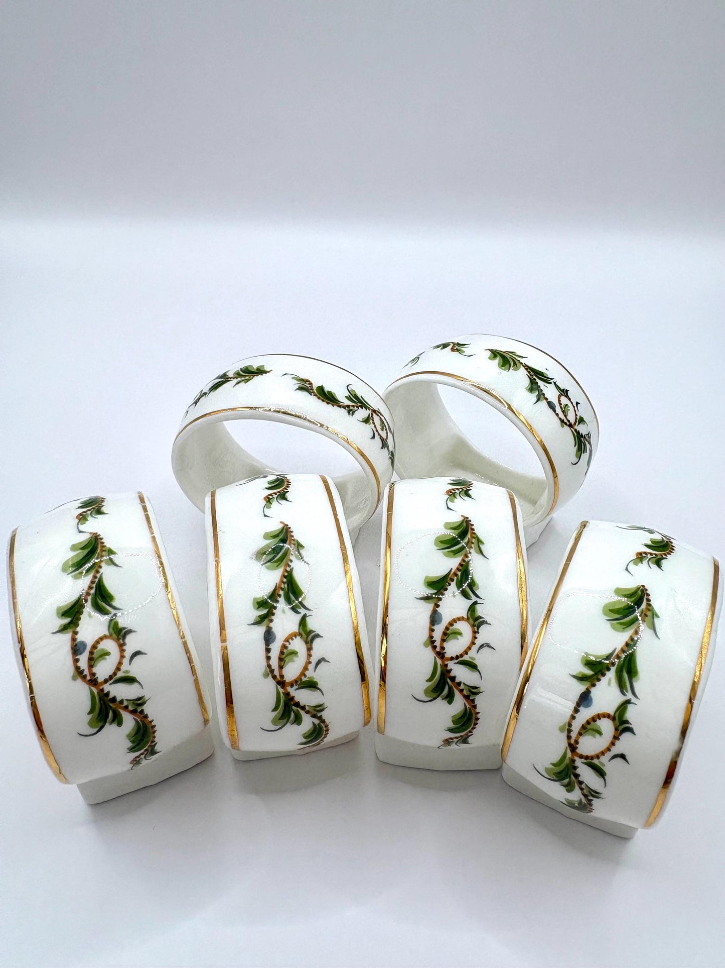 Set Of 6 Napkin Rings For Dining Table Decoration Or Special Occasions