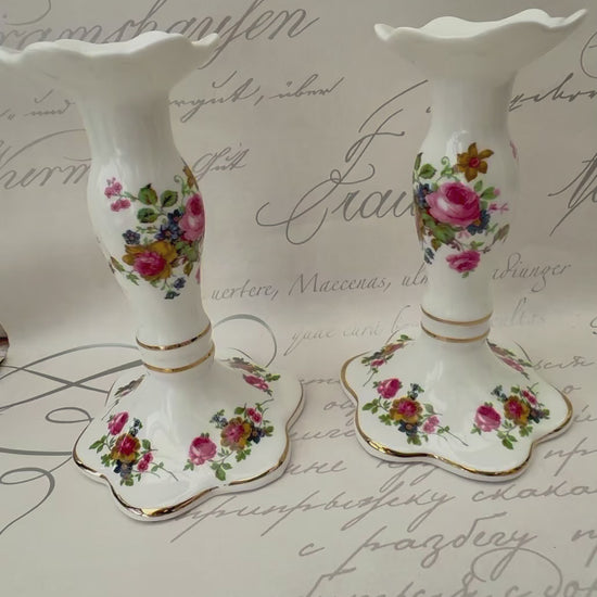 video RARE Vintage Fine Bone China