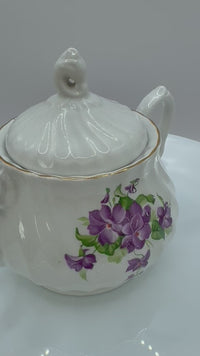 Myott England Sugar Bowl And Lid