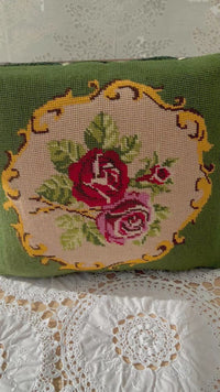 Red an Green Footstool video