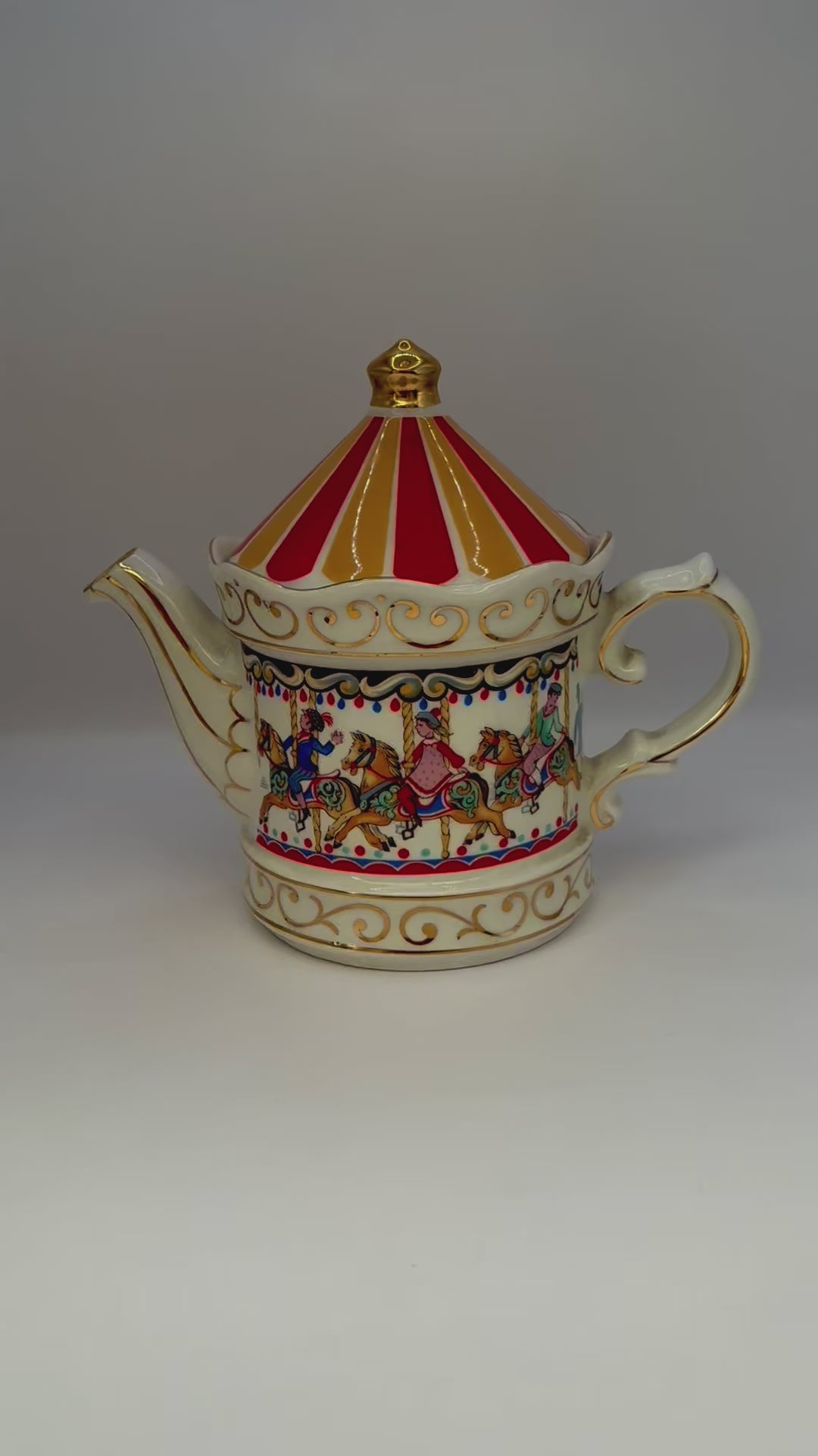 video with the Band Stand Collectible Teapot