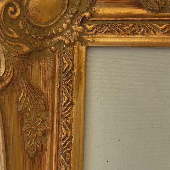 Signed Vintage Floral Oil Painting on Canvas | Original Wall Art