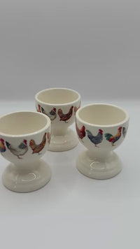 Emma Bridgewater Egg Cups Set of 3 Vintage English Earthenware