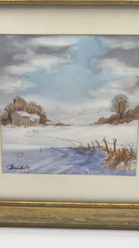 Vintage Watercolour Fine Art Print | Eifion Shaw Swinnerton